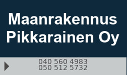 Maanrakennus Pikkarainen Oy logo